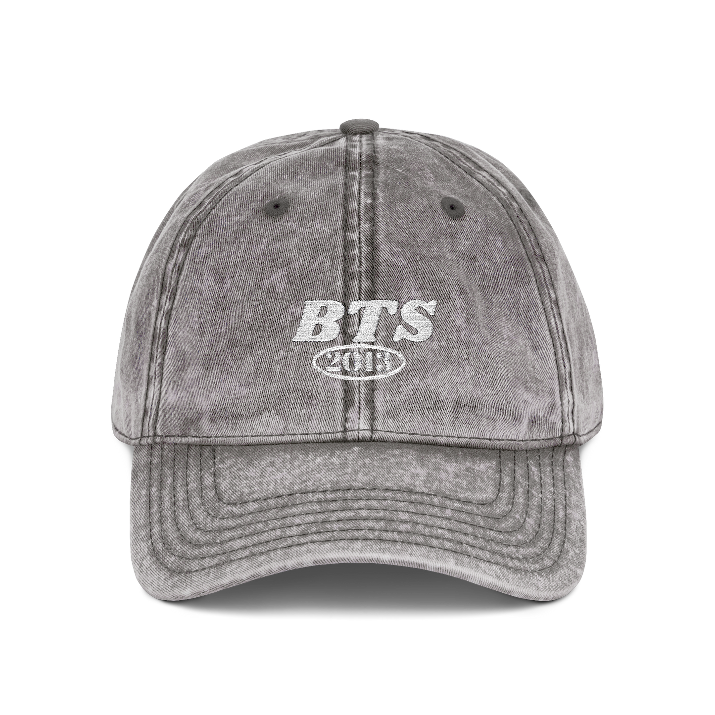 BTS Vintage Embroidered Cap
